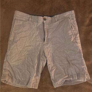 Club Monaco Light Gray Flat Front Shorts